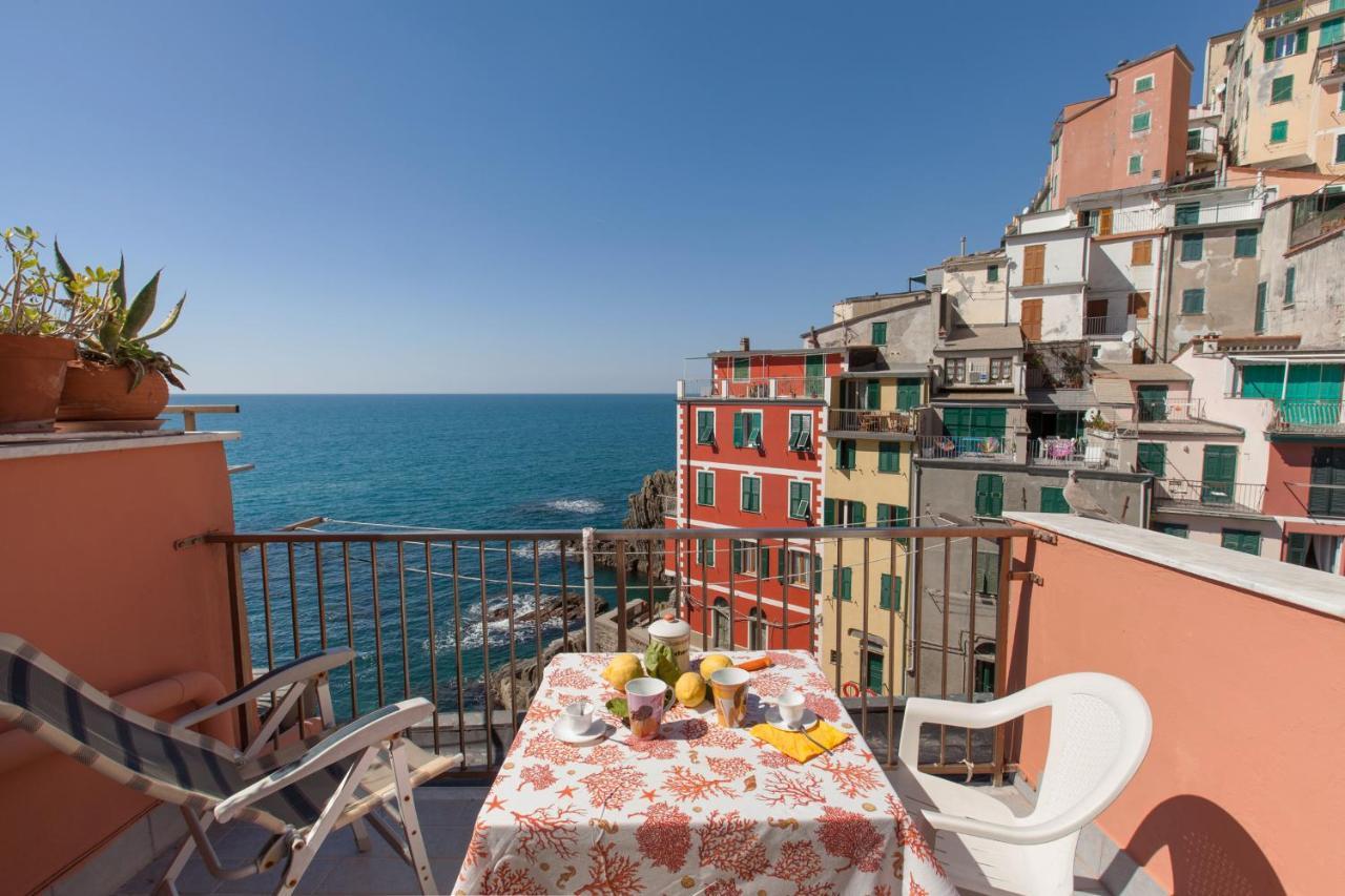 La Marina Daire Riomaggiore Dış mekan fotoğraf